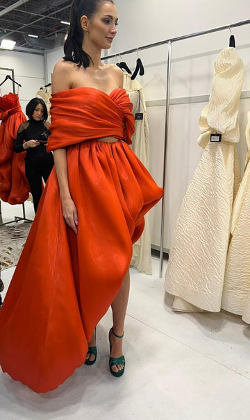 Abito Asimmetrico Cerimonia Alaii 1202